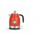 Fierbator RETRO Zilan ZLN7033 Rosu, Capacitate 1.7 Litri, Putere 2200W, Rotire 360