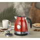 Fierbator RETRO Zilan ZLN7033 Rosu, Capacitate 1.7 Litri, Putere 2200W, Rotire 360