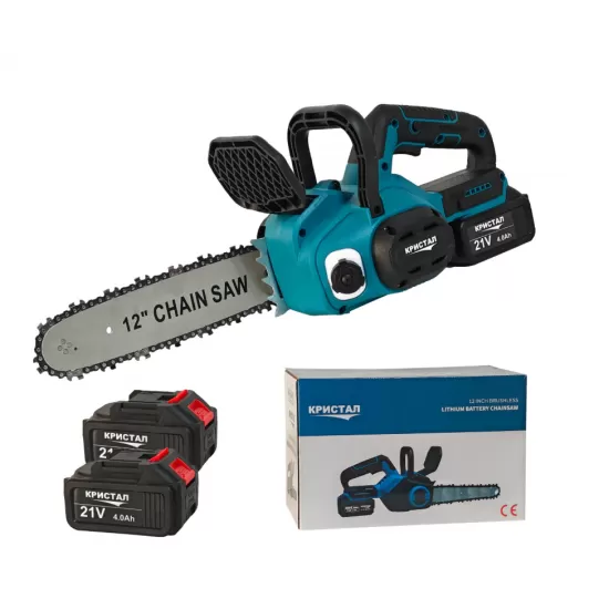 Drujba ,mini fierastrau cu acumulator DDT-CRISTAL, 21V,4A,Brushless, Motor fără perii, 3500 W, Lubrifiere automată a lanțului, Lungimea lamei de 40 cm, Ideala pentru lemne de foc și tăierea copacilor Drujba ,mini fierastrau cu acumulator DDT-CRISTAL, 21V,4A,Brushless, Motor fără perii, 3500 W, Lubrifiere automată a lanțului, Lungimea lamei de 40 cm, Ideala pentru lemne de foc și tăierea copacilor