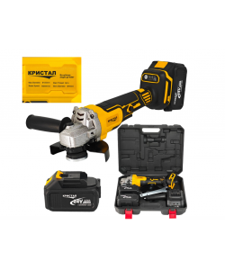 Polizor Unghiular pe Acumulator DDT-CRISTAL, 24V/4Ah, Motor Brushless, 820W, 8500 rot/min