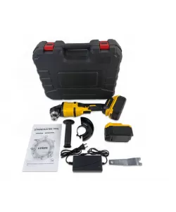 Polizor Unghiular pe Acumulator DDT-CRISTAL, 24V/4Ah, Motor Brushless, 820W, 8500 rot/min