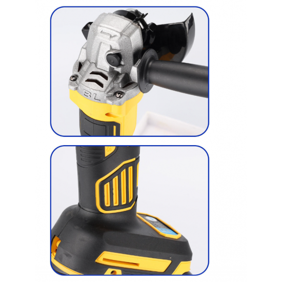 Polizor Unghiular pe Acumulator DDT-CRISTAL, 24V/4Ah, Motor Brushless, 820W, 8500 rot/min