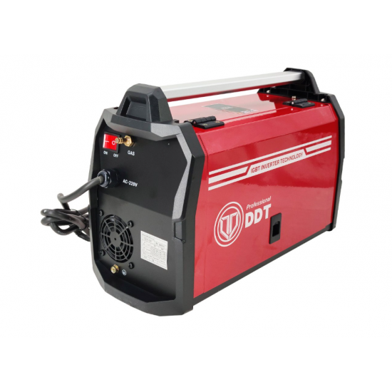 Invertor/Aparat de sudura, DDT-2005, cu rola sarma si electrod/gaz, MIG/MMA DDT PROFESSIONAL, 230 V, 20-350 A curent, 0.8-1.0 mm diametru sarma de sudura, 1.6-5mm diametru electrod de sudura