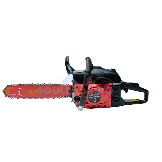 PACHET Drujba benzina 8.5CP + 3 lanturi + 1 lama + x1 ulei ungere 1L, x1 ulei ameste 0.5l + accesorii + manusi protectie + 2 bujii, MOTOYAMA JAPAN