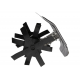 Cultivator pentru motocositoare-26 mm-9T