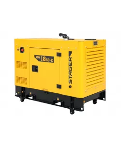 Stager YDY18S3-E Generator insonorizat 18kVA, 23A, 1500rpm, trifazat, diesel