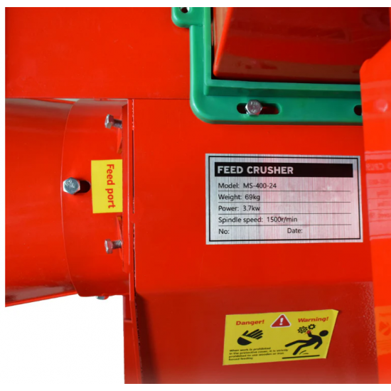 Tocator de furaje MS 400-24 (fara motor)