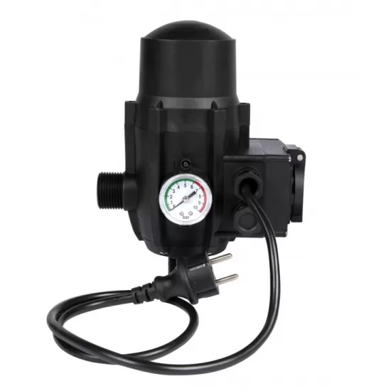 Pompa submersibila de mare adancime, DDT, 4SDM3-7, 1500 W, 7 m³/h, 7 turbine, Inox, 30 m cablu + Presostat electronic automat, DDT, LS-4 + accesorii Pompa submersibila de mare adancime, DDT, 4SDM3-7, 1500 W, 7 m³/h, 7 turbine, Inox, 30 m cablu + Presostat electronic automat, DDT, LS-4 + accesorii