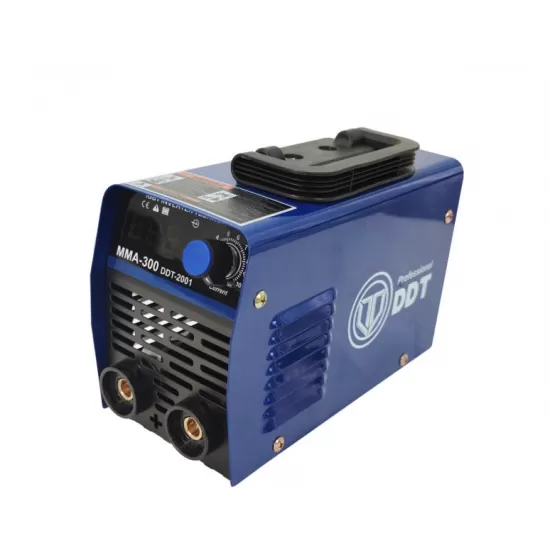 Pachet Aparat de sudura DDT PROFESSIONAL DDT-2001, MMA 300A, afisaj electronic LCD + Masca Sudura Automata cu Reglaj si Cristale