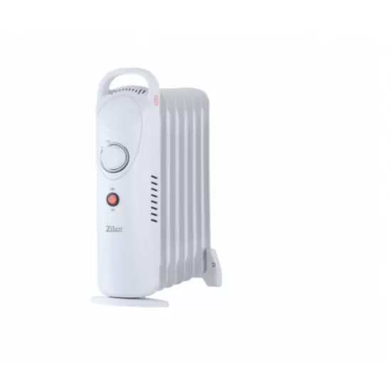 Mini calorifer Zilan ZLN4980 cu ulei si 7 elementi, termostat, baza separata de elementi, Alb Mini calorifer Zilan ZLN4980 cu ulei si 7 elementi, termostat, baza separata de elementi, Alb