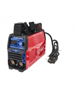 Pachet  Aparat de sudura DDT PROFESSIONAL DDT-2002 , MMA 350A, afisaj electronic LCD, Invertor, tehnologie inalta + Masca Sudura Automata cu Reglaj si Cristale