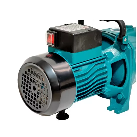 Pompa de suprafata JET100P, 1.5kW, apa curata, 60L/min, 50m, 1" cu buton pornire-oprire si bobinaj masiv cupru Pompa de suprafata JET100P, 1.5kW, apa curata, 60L/min, 50m, 1" cu buton pornire-oprire si bobinaj masiv cupru
