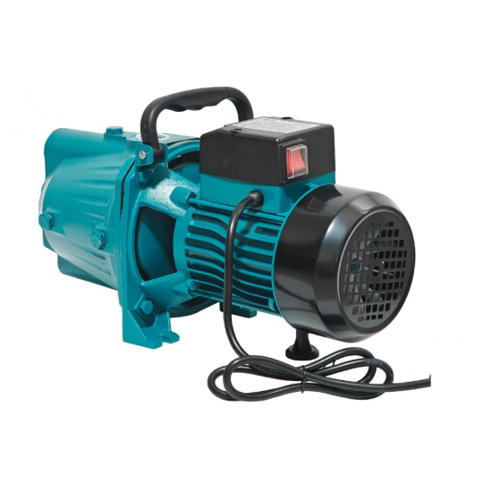 Pompa de suprafata JET100P, 1.5kW, apa curata, 60L/min, 50m, 1" cu buton pornire-oprire si bobinaj masiv cupru