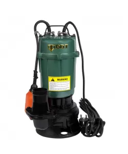Pompa submersibila apa murdara, cu plutitor, fara tocator, DDT, WQD10, 2200 W+ Furtun pompieri 2 toli 20 m