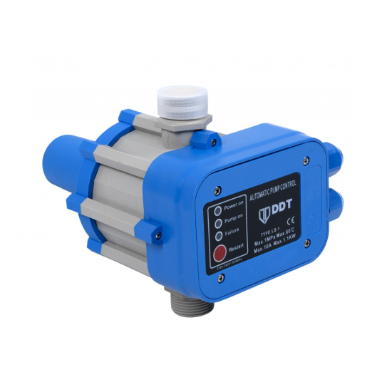 Pachet Pompa de suprafata, DDT, JET100L, 1500 W, Fonta, Bobinaj 100% cupru + Presostat electronic automat DDT LS1, 1.1kW, 10 bar