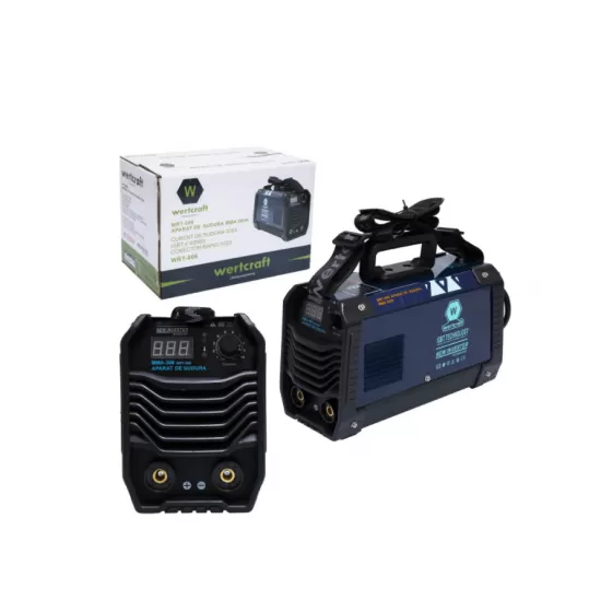 Pachet Invertor de sudura WertCraft WRT-006 300A+ Masca Sudura Automata cu Reglaj si Cristale Pachet Invertor de sudura WertCraft WRT-006 300A+ Masca Sudura Automata cu Reglaj si Cristale