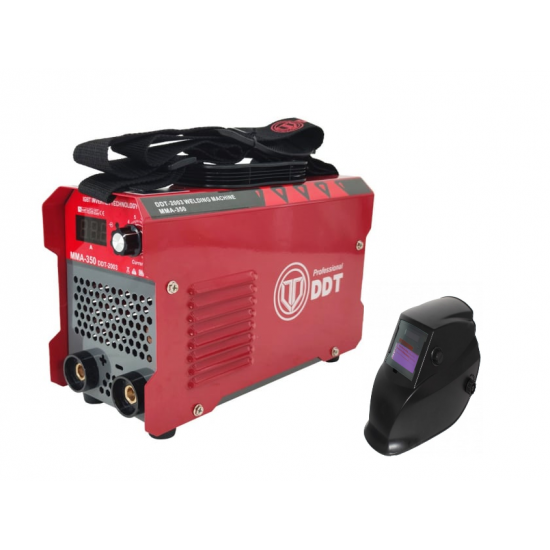 Pachet  Invertor/Aparat de sudura DDT-2004, cu rola sarma MIG/MMA DDT PROFESSIONAL, 300 A+Masca Sudura Automata cu Reglaj si Cristale