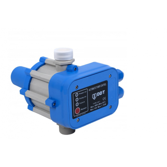 Pachet Pompa autoamorsanta de suprafata, DDT, JS100, 2200 W, 3000l/h + Presostat electronic automat DDT LS1, 1.1kW, 10 bar