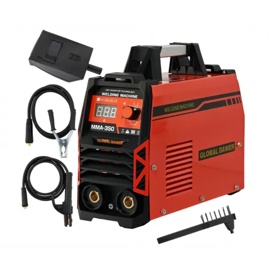 Pachet Aparat de Sudura tip Invertor, Dawer, MMA 350 , 350 A, accesorii incluse + Masca Sudura Automata cu Reglaj si Cristale Pachet Aparat de Sudura tip Invertor, Dawer, MMA 350 , 350 A, accesorii incluse + Masca Sudura Automata cu Reglaj si Cristale