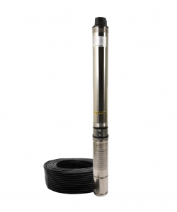 Pompa submersibila de mare adancime, DDT, 4SDM2-16, 2000 W, Inox, 16 turbine + Presostat electronic automat, DDT, LS-4