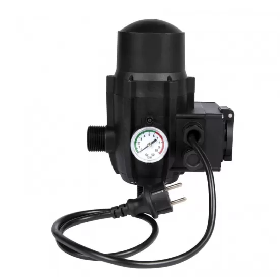 Pompa submersibila de mare adancime, DDT, 4SDM2-16, 2000 W, Inox, 16 turbine + Presostat electronic automat, DDT, LS-4 Pompa submersibila de mare adancime, DDT, 4SDM2-16, 2000 W, Inox, 16 turbine + Presostat electronic automat, DDT, LS-4