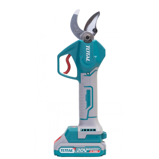 TOTAL - FOARFECA PENTRU CRENGI 20V, DIAM TAIERE 20mm/30mm (INCLUDE ACUMULATOR, INCARCATOR)