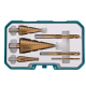 TOTAL - KIT COMBO 20V - FIERASTRAU CIRCULAR, MASINA DE GAURIT CU IMPACT, SLEFUITOR (INCLUDE 2 ACUMUL