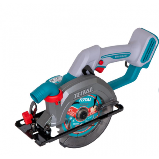 TOTAL - KIT COMBO 20V - FIERASTRAU CIRCULAR, MASINA DE GAURIT CU IMPACT, SLEFUITOR (INCLUDE 2 ACUMUL