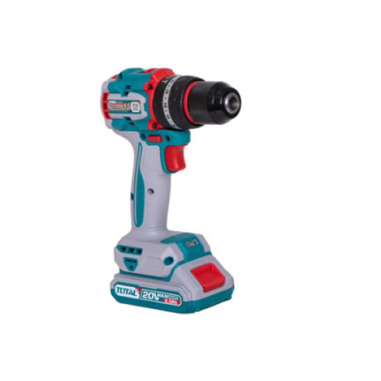 TOTAL - KIT COMBO 20V - FIERASTRAU CIRCULAR, MASINA DE GAURIT CU IMPACT, SLEFUITOR (INCLUDE 2 ACUMUL