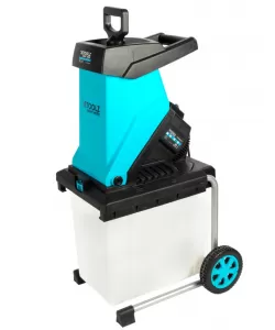 Tocator de crengi si resturi vegetale, 2800W, 45mm diametru maxim de taiere, container 50L Tocator de crengi si resturi vegetale, 2800W, 45mm diametru maxim de taiere, container 50L