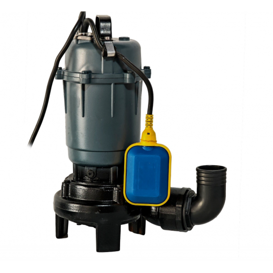 Pompa apa murdara DDT cu tocator exterior si flotor, 2600 W, 12 mc/h, 12 m refulare + Furtun pompier 2" 20 M +Furtunul de pompier 2'' 20 m, 8 bari, cu cuple