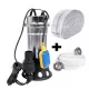 Pompa pentru apa murdara cu plutitor fara tocator, DDT, Inox, SWP2550F, 2550 W, 25 mc/h + Furtun pompier, 20 metri, 2 toli + Furtun pompier, 20 metri, 2 toli, cu cuple Pompa pentru apa murdara cu plutitor fara tocator, DDT, Inox, SWP2550F, 2550 W, 25 mc/h + Furtun pompier, 20 metri, 2 toli + Furtun pompier, 20 metri, 2 toli, cu cuple