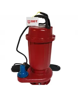 Pompa submersibila apa murdara, DDT, WQD10, 1100 W + Furtun pompier, 20 metri, 2 toli + Furtun pompier, 20 metri, 2 toli, cu cuple