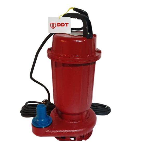 Pompa submersibila apa murdara, DDT, WQD10, 1100 W + Furtun pompier, 20 metri, 2 toli + Furtun pompier, 20 metri, 2 toli, cu cuple