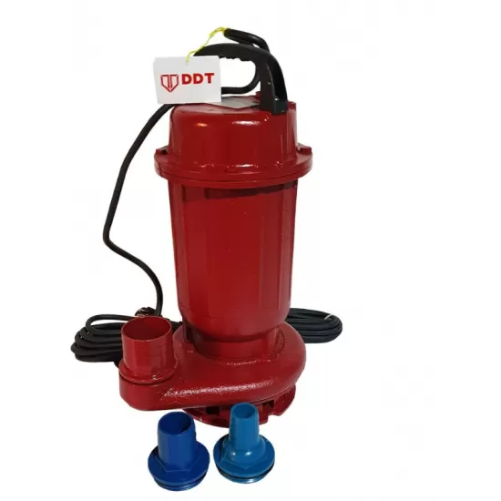 Pompa submersibila apa murdara, DDT, WQD10, 1100 W + Furtun pompier, 20 metri, 2 toli + Furtun pompier, 20 metri, 2 toli, cu cuple Pompa submersibila apa murdara, DDT, WQD10, 1100 W + Furtun pompier, 20 metri, 2 toli + Furtun pompier, 20 metri, 2 toli, cu cuple