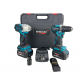 Set Masina De Gaurit si Infiletat Si Masina De Insurubat cu Impact DDT-KRISTAL 2 Acumulatori 36V 4Ah, Brushless, Motor fara perii