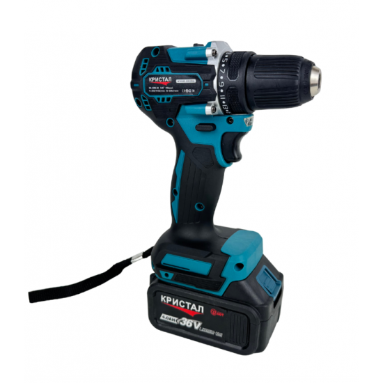 Set Masina De Gaurit si Infiletat Si Masina De Insurubat cu Impact DDT-KRISTAL 2 Acumulatori 36V 4Ah, Brushless, Motor fara perii