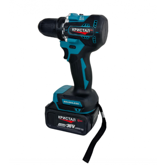 Set Masina De Gaurit si Infiletat Si Masina De Insurubat cu Impact DDT-KRISTAL 2 Acumulatori 36V 4Ah, Brushless, Motor fara perii