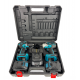 Set Masina De Gaurit si Infiletat Si Masina De Insurubat cu Impact DDT-KRISTAL 2 Acumulatori 36V 4Ah, Brushless, Motor fara perii