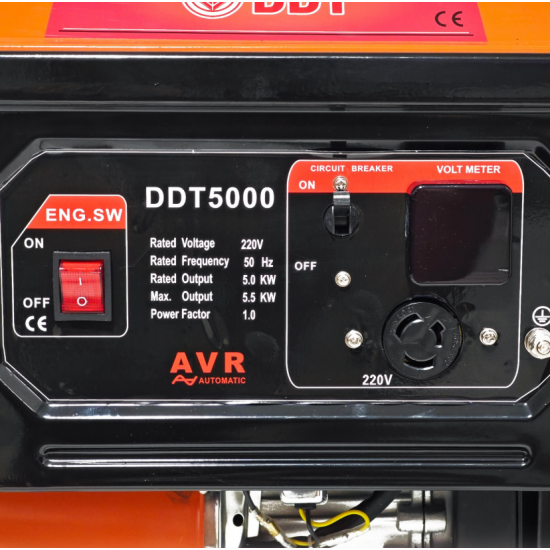 Generator de Curent  13 cp  cu frecventa variablia DDT5000 AVR