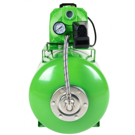 Hidrofor Micul Fermier 1.5 kW, debit maxim 3000l/h, inaltime maxima de pompare 53m, corp pompa fonta, butelie 50L
