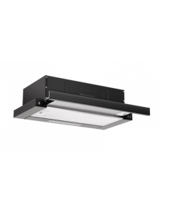 Produs resigilat Hota incorporabila Floria ZLN1895, 50x28.5x13 cm parte incastrabila, Putere de absorbtie 450 mc/h, 140 W, 220-240 V. Negru