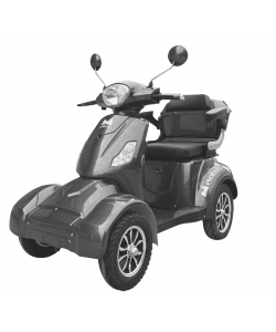Cvadriciclu Electric Persoane Azima CVP1000,45 km/h Gri  Evotools
