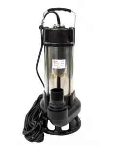 Pompa submersibila de apa murdara DDT V1500F, 1500 W, 12 mc/h+ Furtun pompier, 20 metri, 2 toli + Furtunul de pompier 2'' 20 m, 8 bari, cu cuple