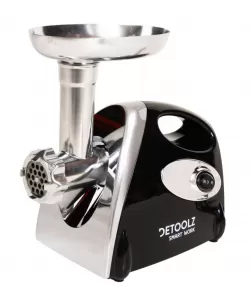 Masina de tocat carne Detoolz, 1400W, 90 kg/h cu 3 site Masina de tocat carne Detoolz, 1400W, 90 kg/h cu 3 site