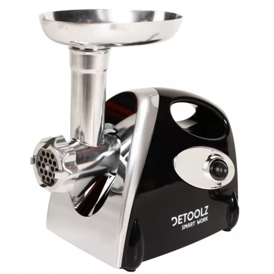 Masina de tocat carne Detoolz, 1400W, 90 kg/h cu 3 site Masina de tocat carne Detoolz, 1400W, 90 kg/h cu 3 site