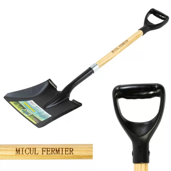 Lopata 282x238x1.5mm, cu coada lemn, 1050 mm