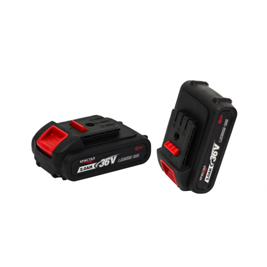 Bormașină cu acumulator DDT-KRISTAL 36V, 2 acumulatori Li-Ion 2.0Ah, motor fara perii (brushless), 2 viteze, cuplu reglabil, sistem autoblocaj, valiză de transport