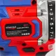 Bormașină cu acumulator DDT-KRISTAL 36V, 2 acumulatori Li-Ion 2.0Ah, motor fara perii (brushless), 2 viteze, cuplu reglabil, sistem autoblocaj, valiză de transport
