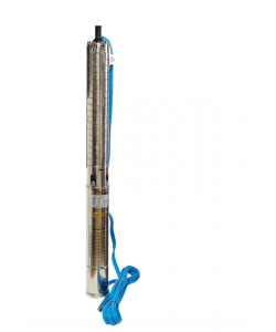 Pompa submersibilă de adâncime DDT 4SP5/17 – 2 kW, 3 CP, 9 m³/h, 120 m inaltimea de refulare , 17 turbine inox, cu panou de control, rezistenta la nisip